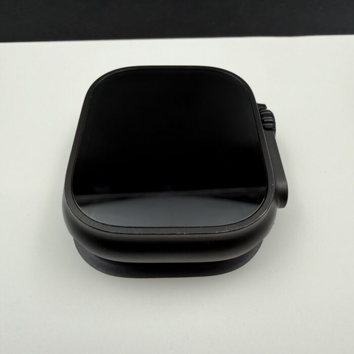 Apple Watch Ultra 2 Black Titanium Black Ocean Band - Image 3