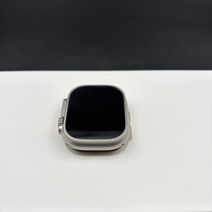Apple Watch Ultra 2 49MM Natural Titanium Olive Alpine Loop - Image 5