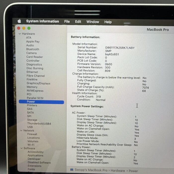 Macbook Pro 16" 2019 Core i9 | 1TB | 16GB Ram - Image 6