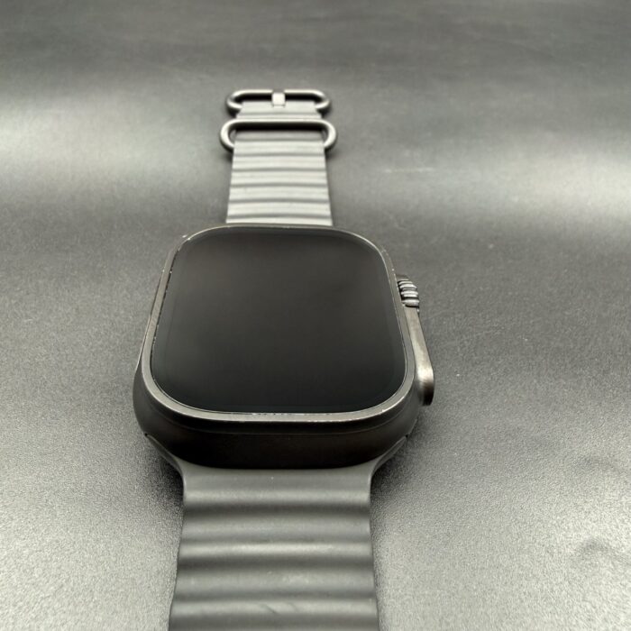 Apple Watch Ultra 2 Black Titanium Black Ocean Band - Image 5