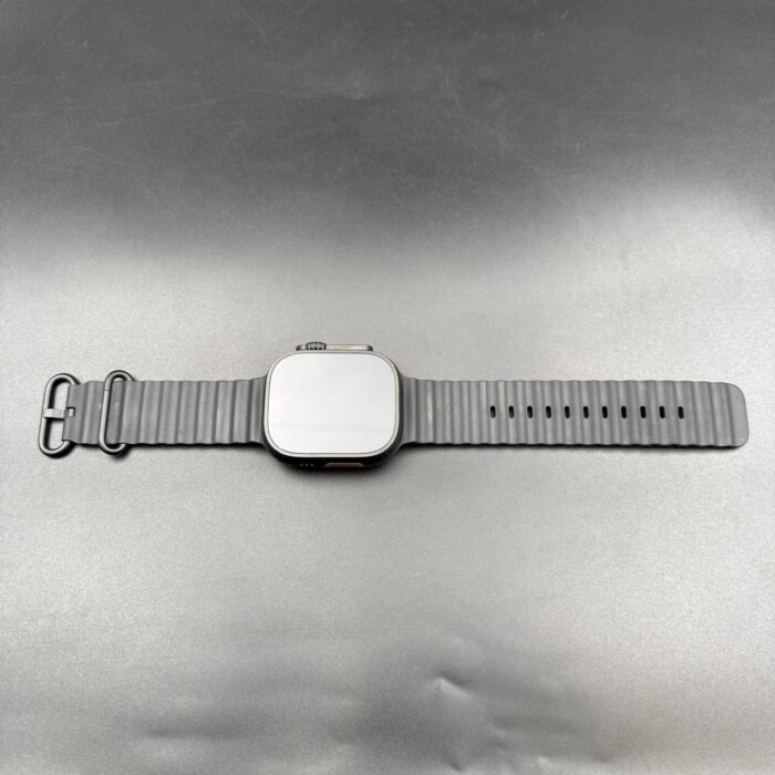 Apple Watch Ultra 2 Black Titanium Black Ocean Band - Image 6