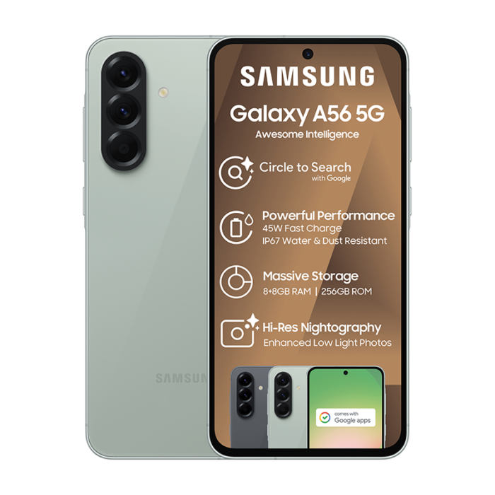 Samsung Galaxy A56 5G Dual Sim 256GB - Awesome Olive (Brand New / Sealed)