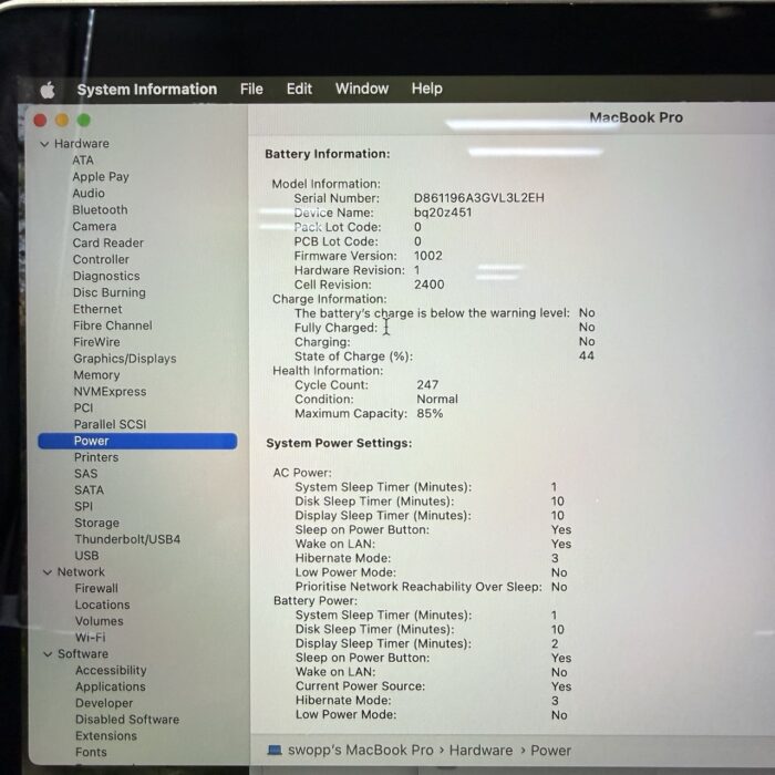 Macbook Pro M1 13" 512GB | 16GB Ram | Space Grey - Image 9