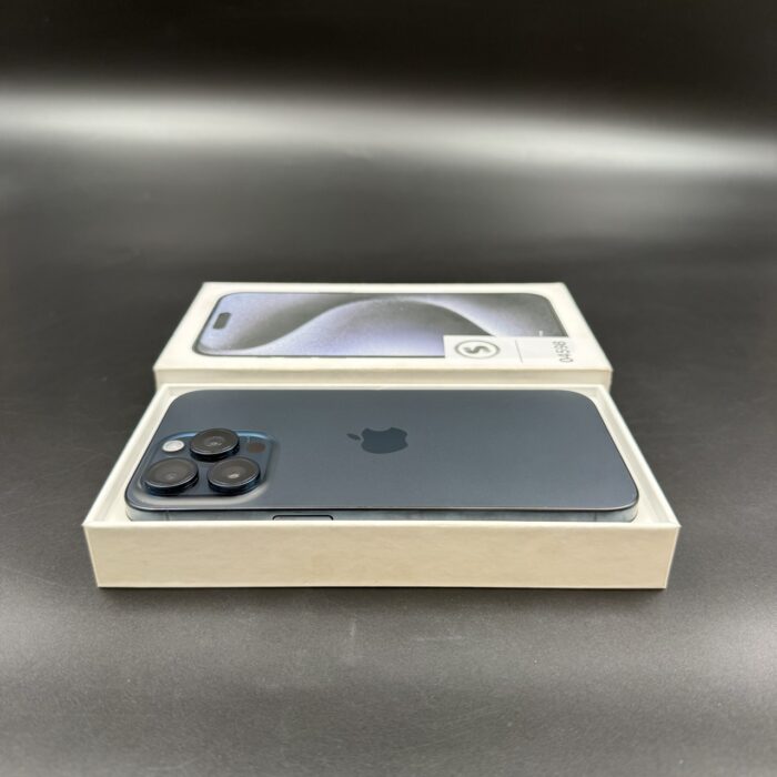 iPhone 15 Pro Max 256GB Blue Titanium - Image 2