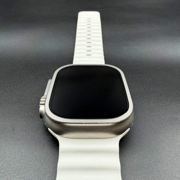 Apple Watch Ultra 2 49MM Titanium White Ocean Band - Image 3