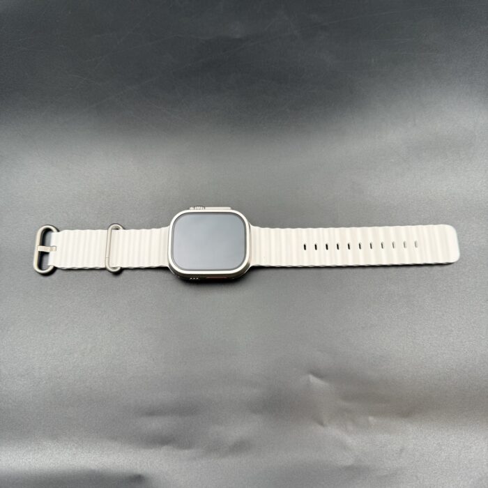 Apple Watch Ultra 2 49MM Titanium White Ocean Band - Image 6