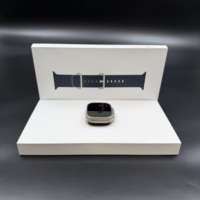 Apple Watch Ultra 2 49MM Titanium Blue Ocean Band - Image 2