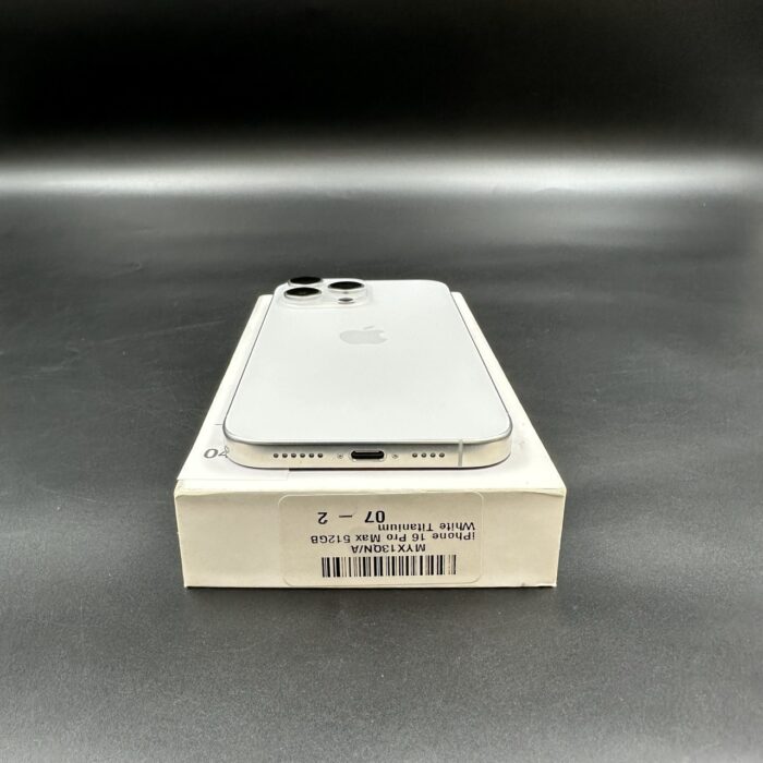 iPhone 16 Pro Max 512GB White Titanium - Image 4