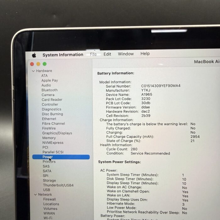 Macbook Air 13" 2018 128GB SSD | Intel Core i5 | 8GB Ram | Space Grey - Image 7