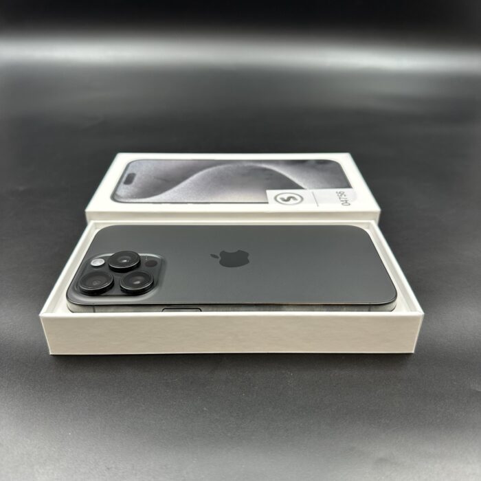 iPhone 15 Pro Max 256GB Black Titanium - Image 2