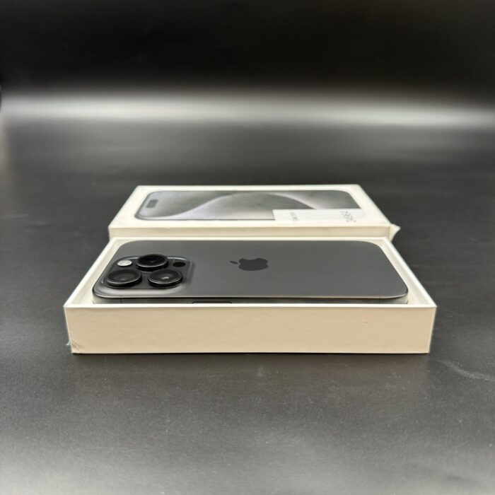 iPhone 15 Pro 128GB Black Titanium - Image 2
