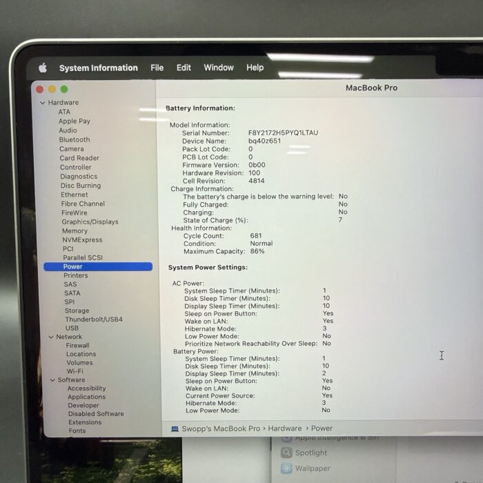 Macbook Pro 14" M1 Pro Silver 16GB Ram | 512GB SSD Space Grey - Image 6