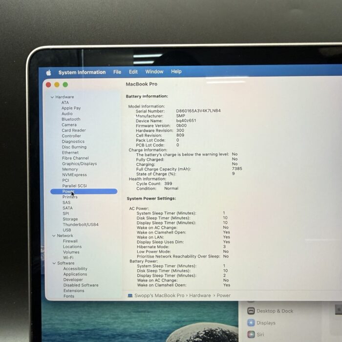 Macbook Pro 16" 2019 | 2.3GHz Core i9 | 64GB Ram | 2TB SSD | Space Grey - Image 6