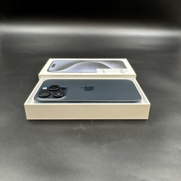 iPhone 15 Pro 128GB Blue Titanium - Image 2